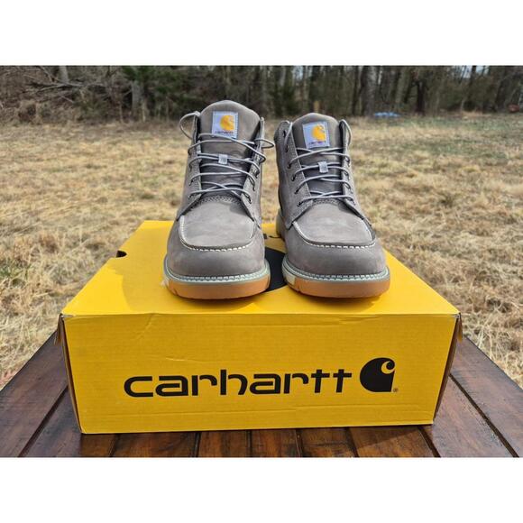 Carhartt Other - Carhartt Men's Millbrook 5" Soft Toe Moc Toe Wedge Boot Men’s 14 Wide  FM5136-M